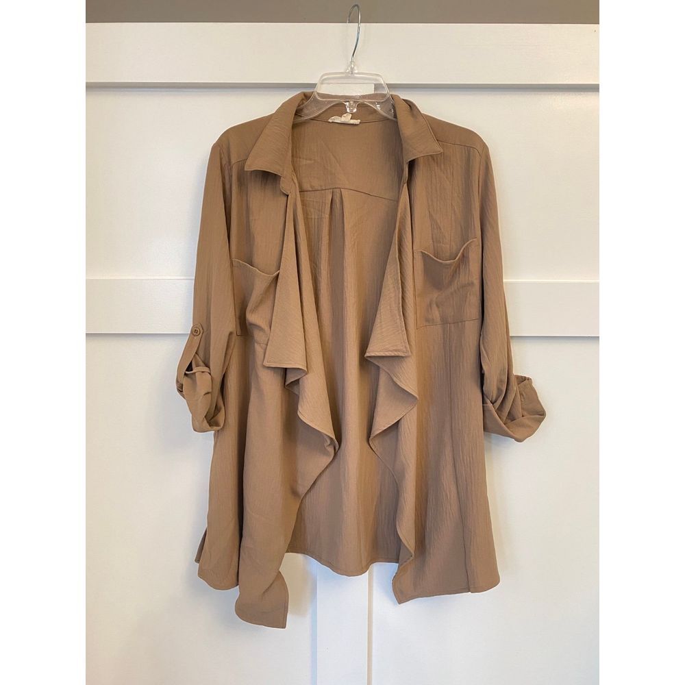 Oddi Large‎ brown cardigan